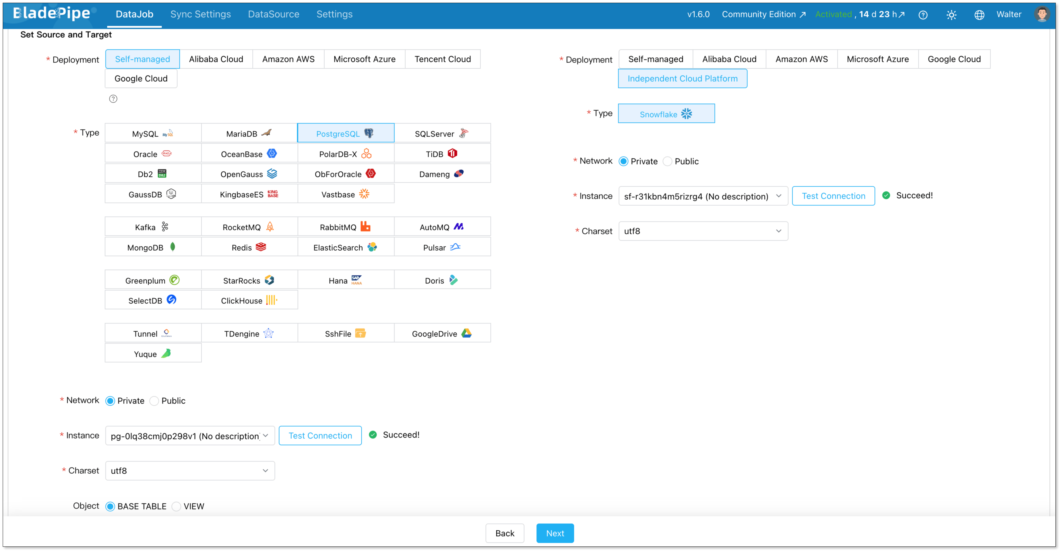 create datajob