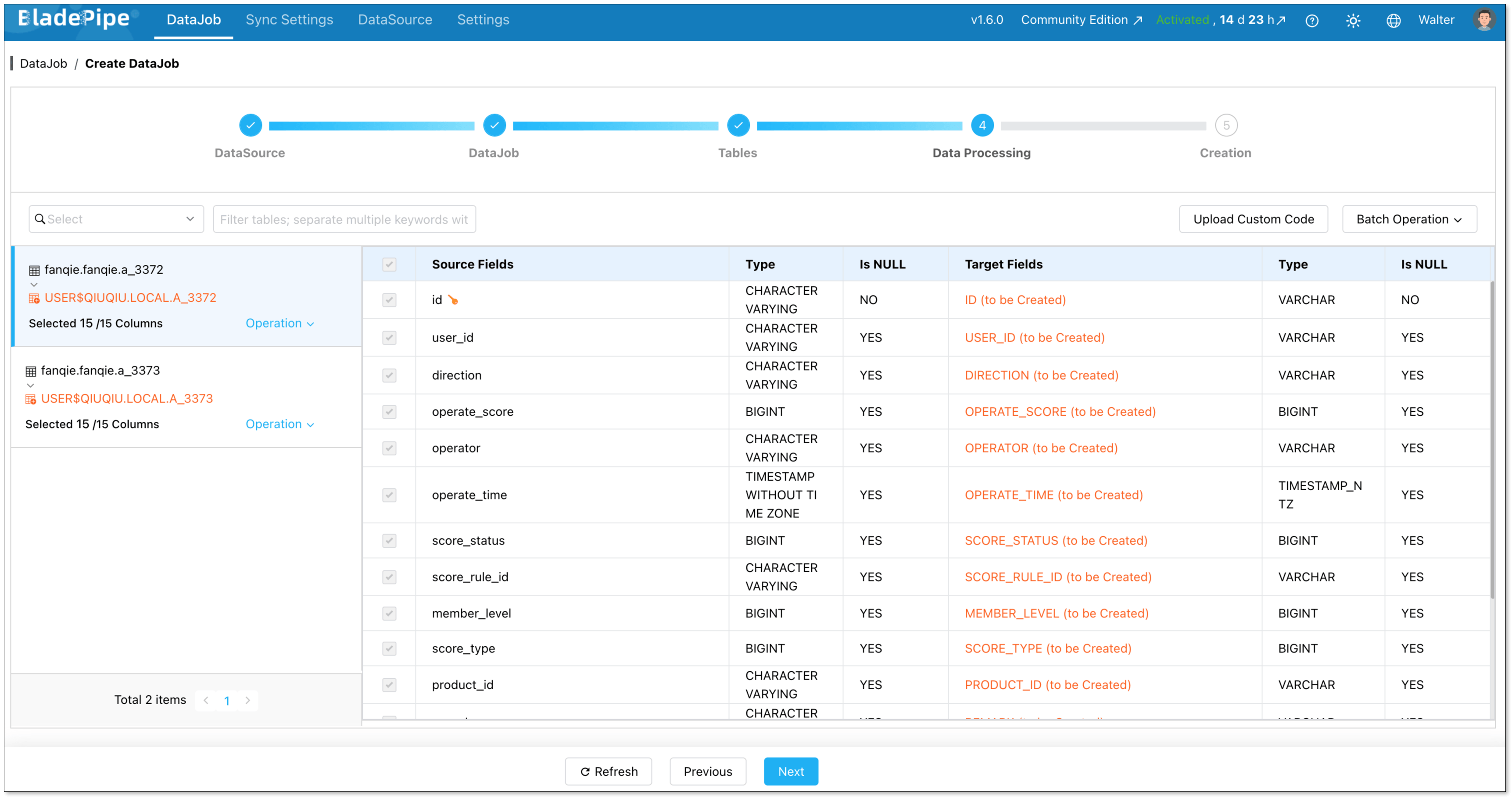 process data