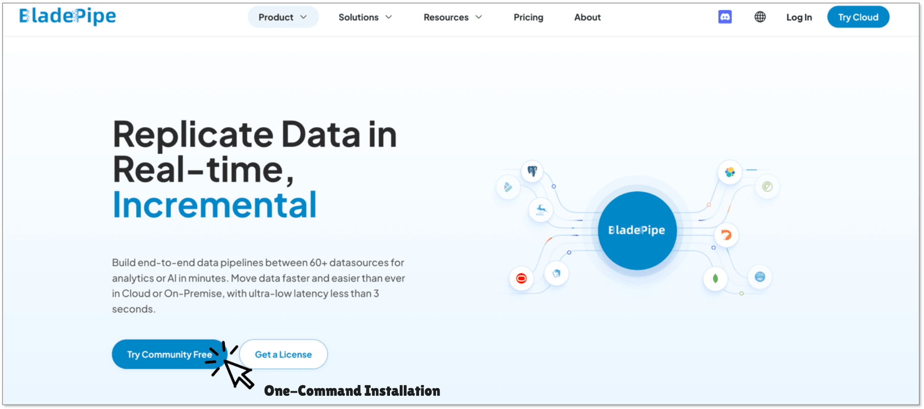 BladePipe data replication tool